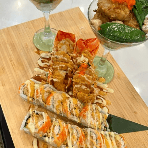 Lobster Bomb Roll.