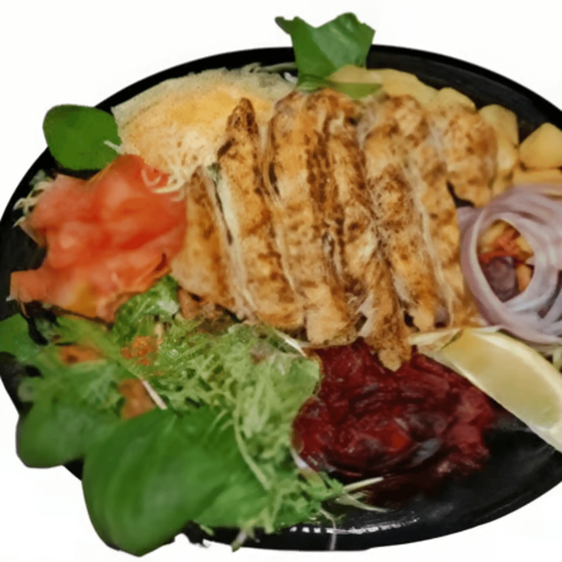 Augie's Grilled Chicken Salad Combo.
