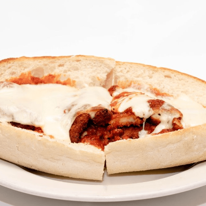 Chicken Parmigiana Sandwich.