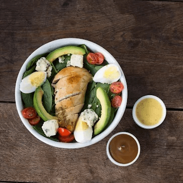 Cobb Salad with Rotisserie Chicken.