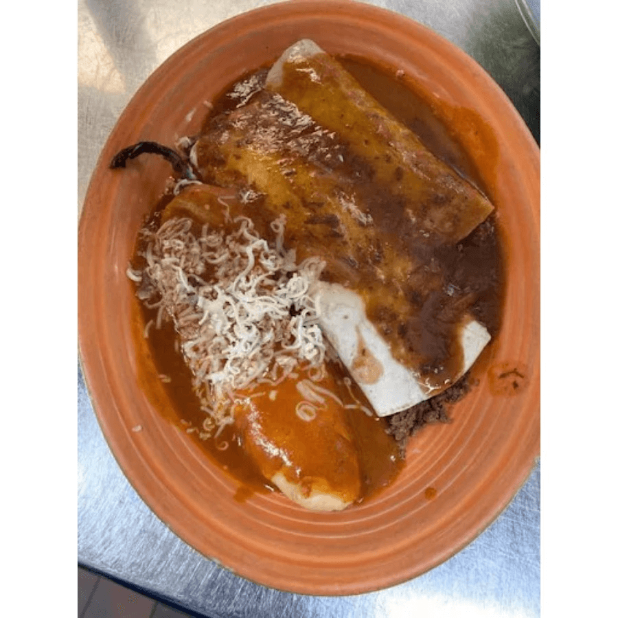 10. One Beef Burrito, One Beef Enchilada & One Anaheim Pepper.