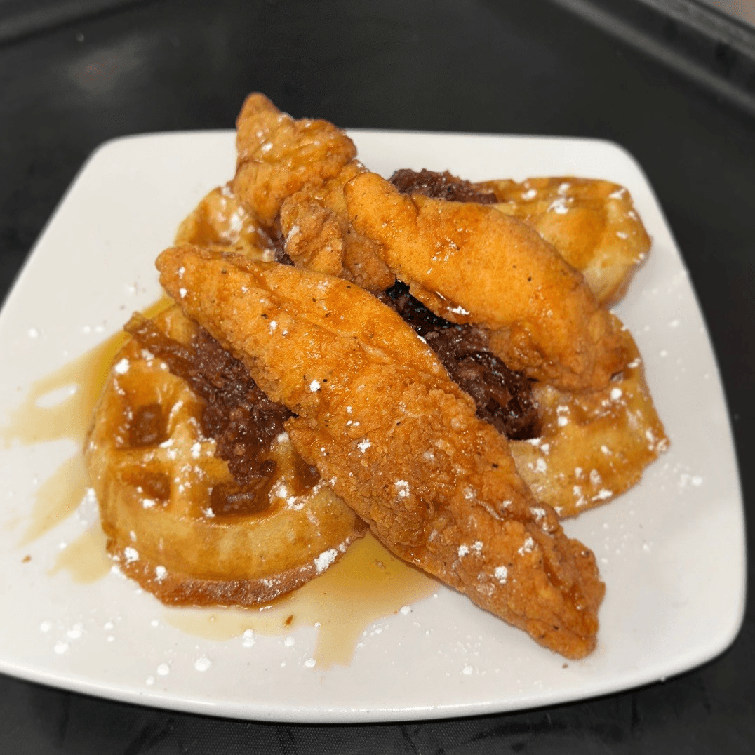 Chicken and Waffles.