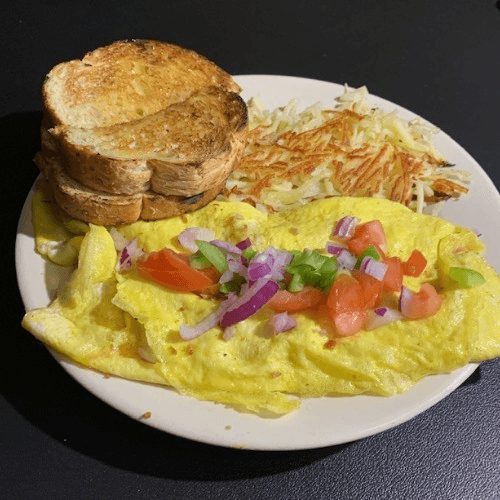 Veggie Omelet.