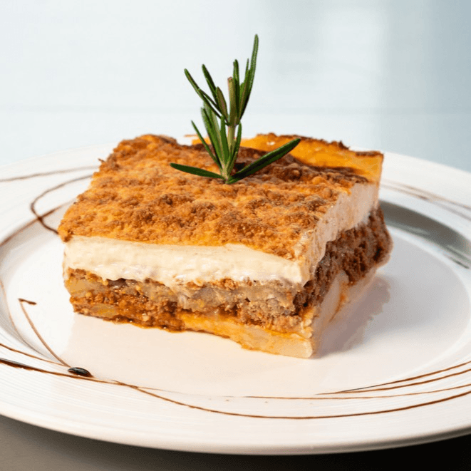 Three Course Lunch Deal - Moussaka.