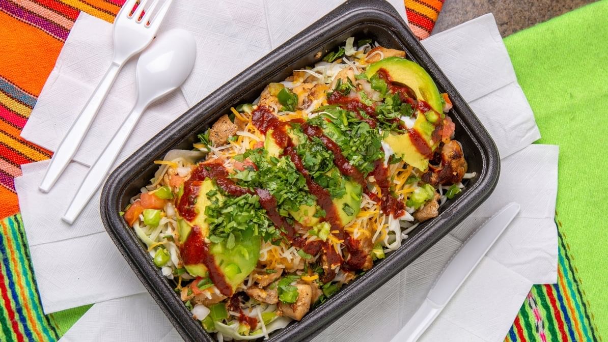 Burrito bowl.