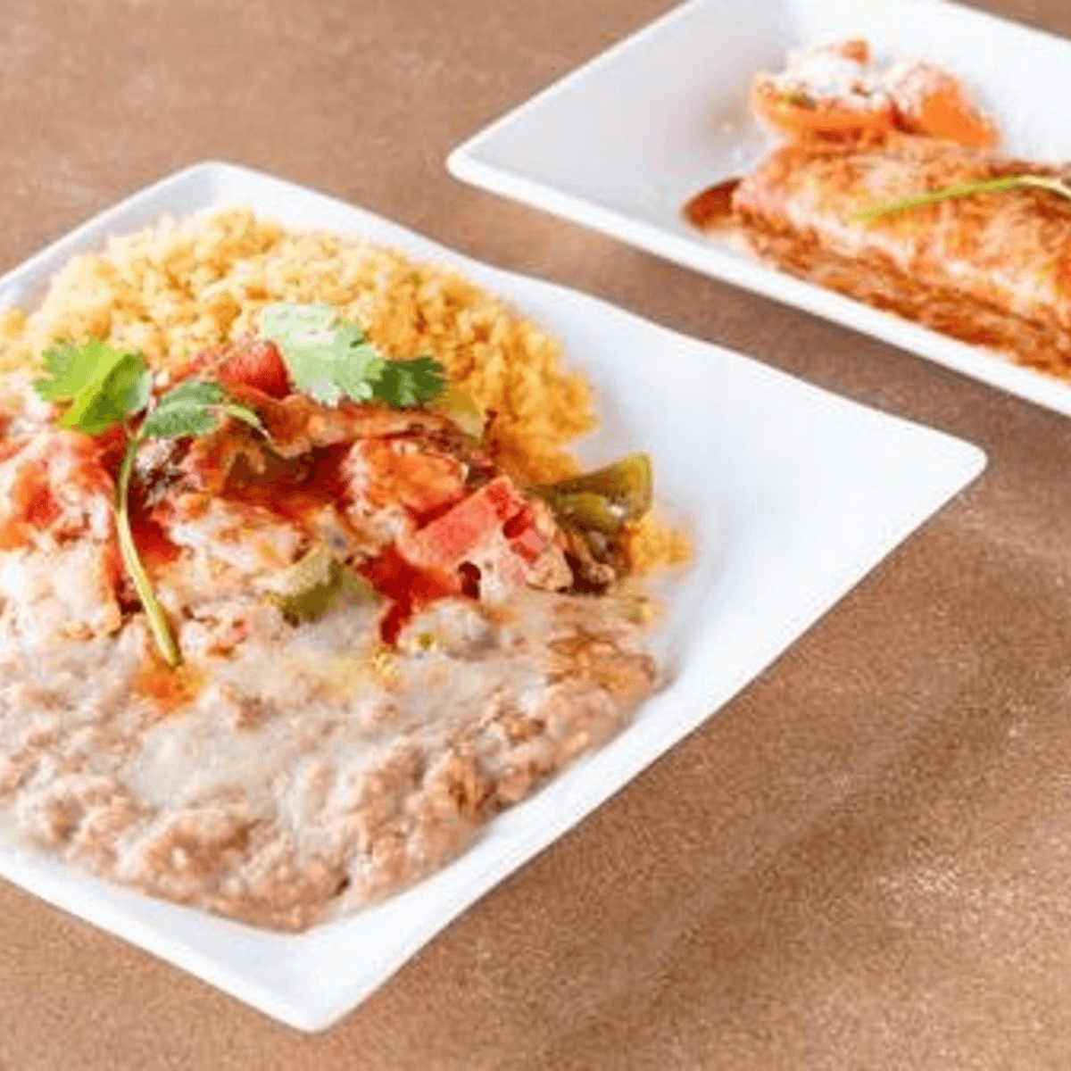 #13-One Enchilada and Chile Relleno.