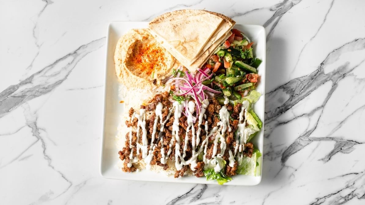 6. Beef Shawarma Plate.