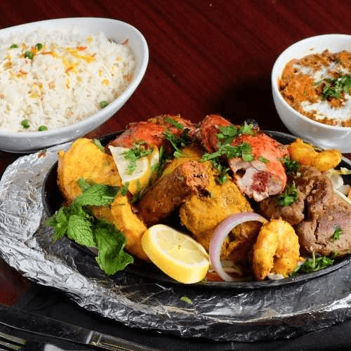 Assorted Meat Platter.