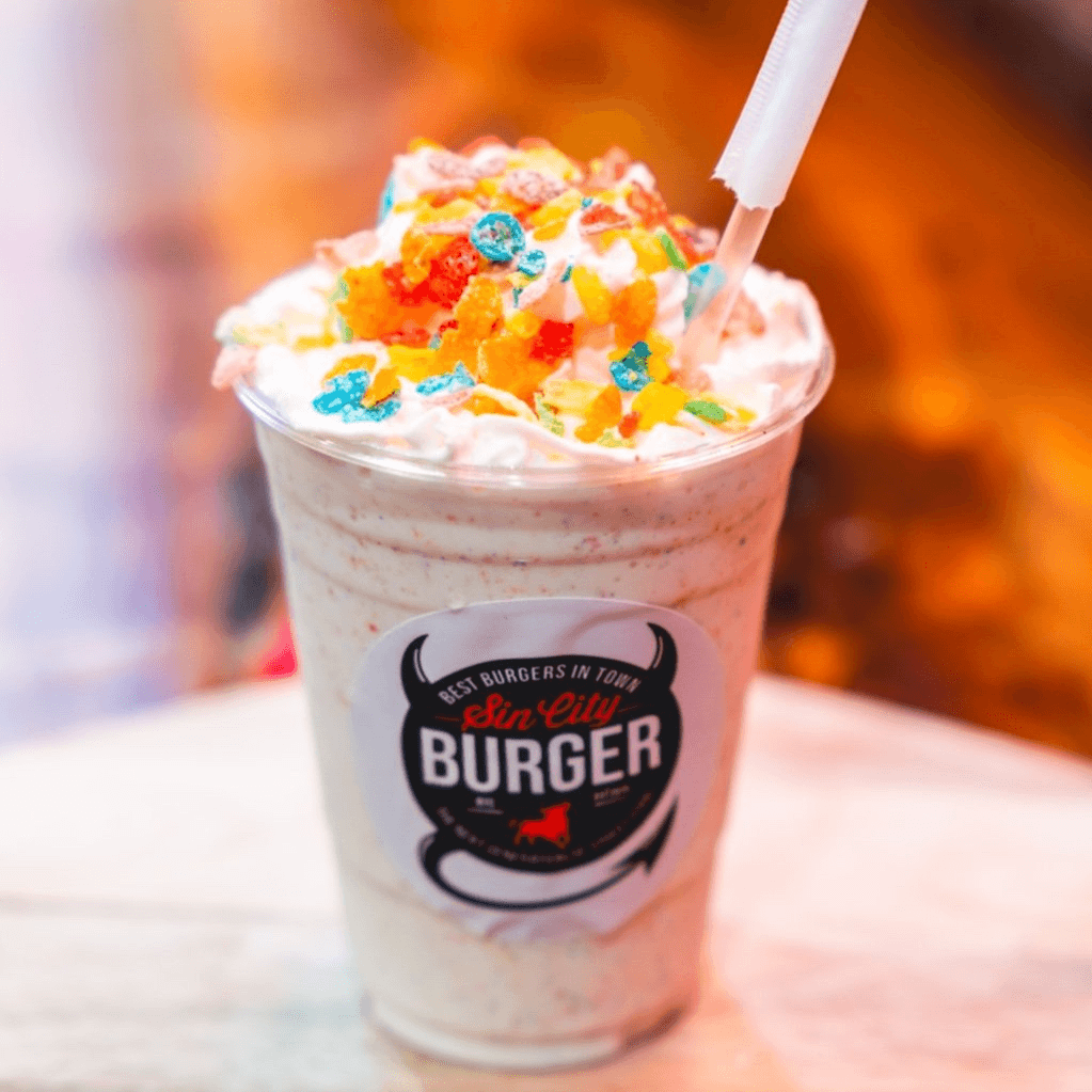 Fruity Pebbles Shake.