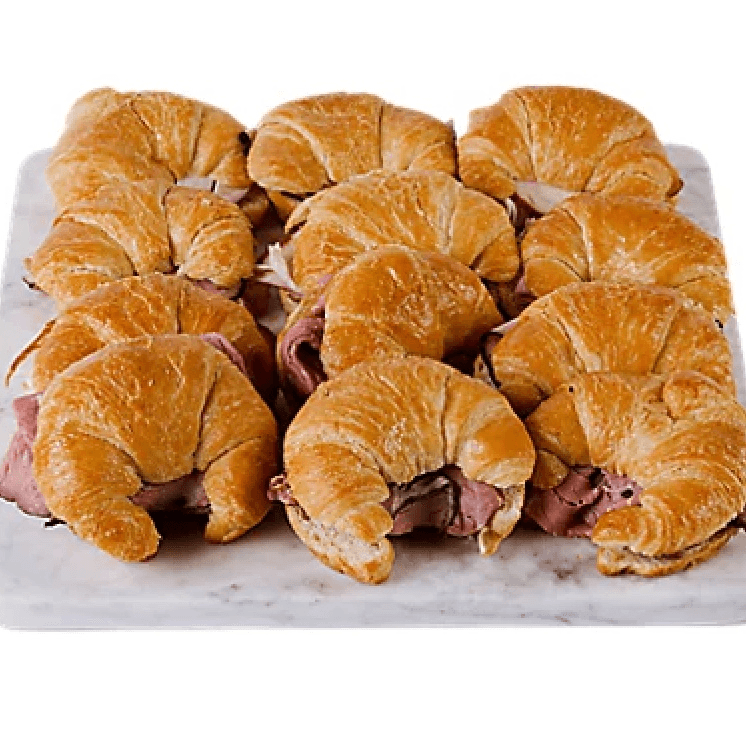 Main Item- Meat Croissant Sandwich.