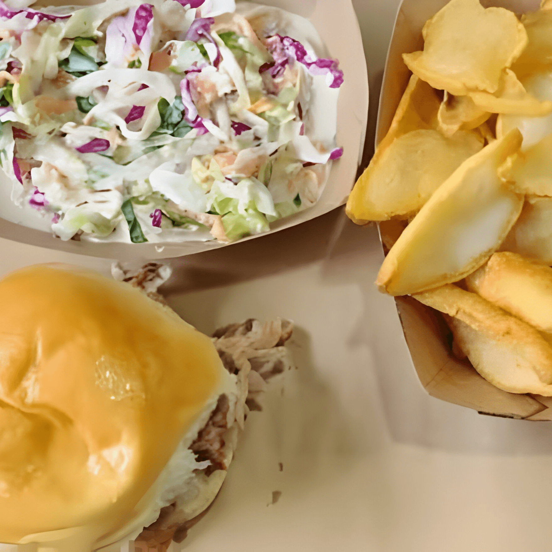 Pulled Pork Sandwich.