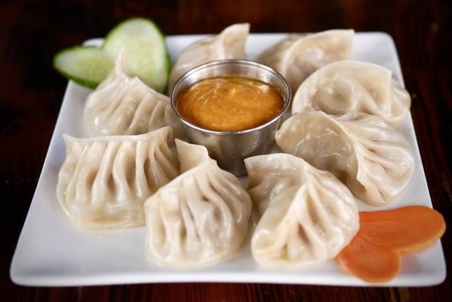 Steamed Momo.