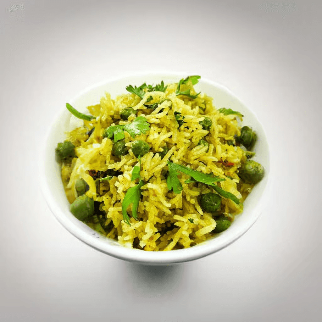 Green Peas Pulao.