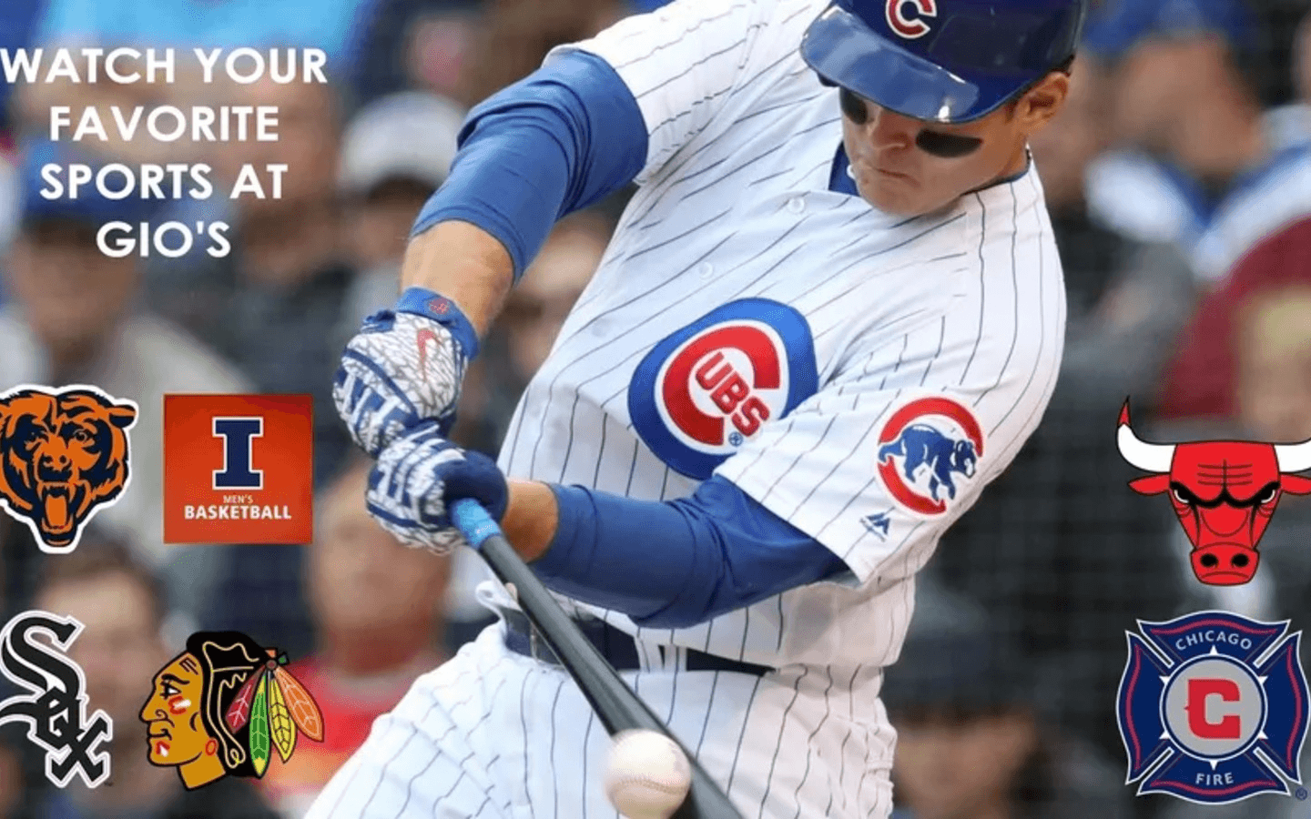 Watch Your Favorite Sports at Gio's
