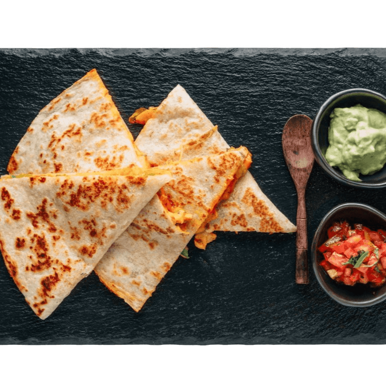 A La Carta Grill Chicken Quesadilla.