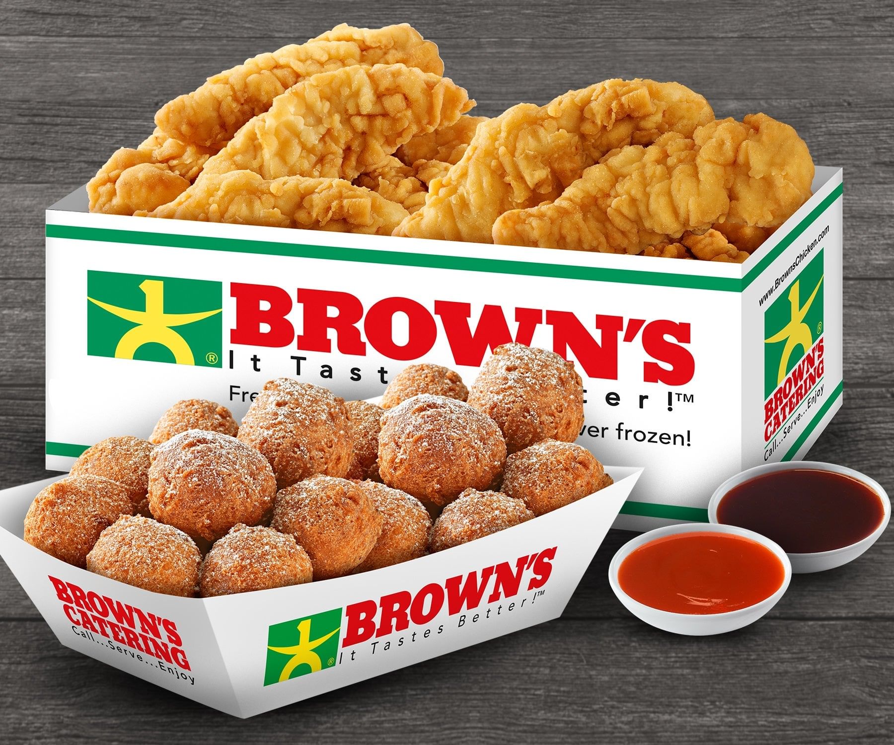 12 Tenders and 12 Fritters Special.