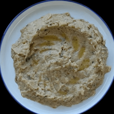 Baba Ganoush & Pita Bread.
