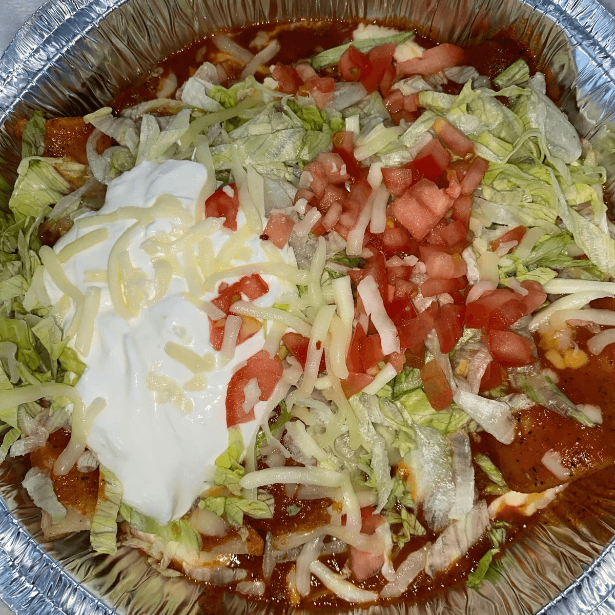 Enchiladas Supremas.