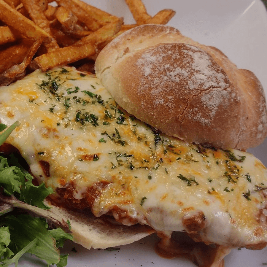 Chicken Parm Sandwich.