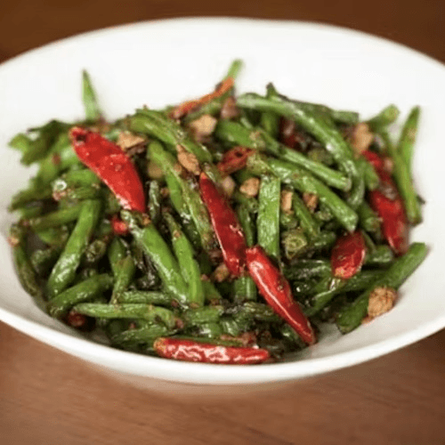 Dry Fried String Beans(Lunch).