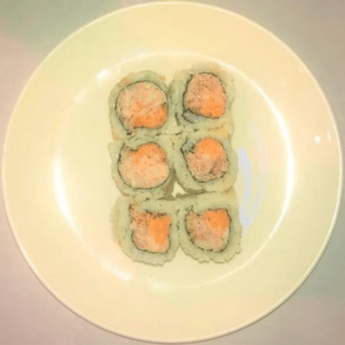 Spicy Blue Crab Crunchy Roll.
