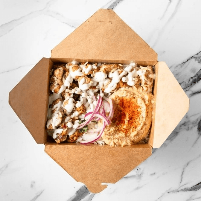 2 x Chicken Shawarma Bowl.