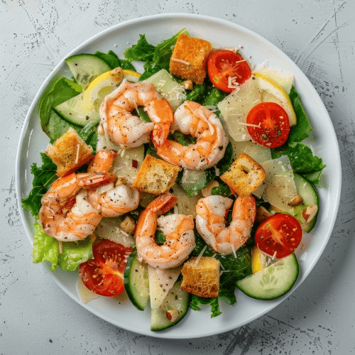 Small Shrimp Salad.