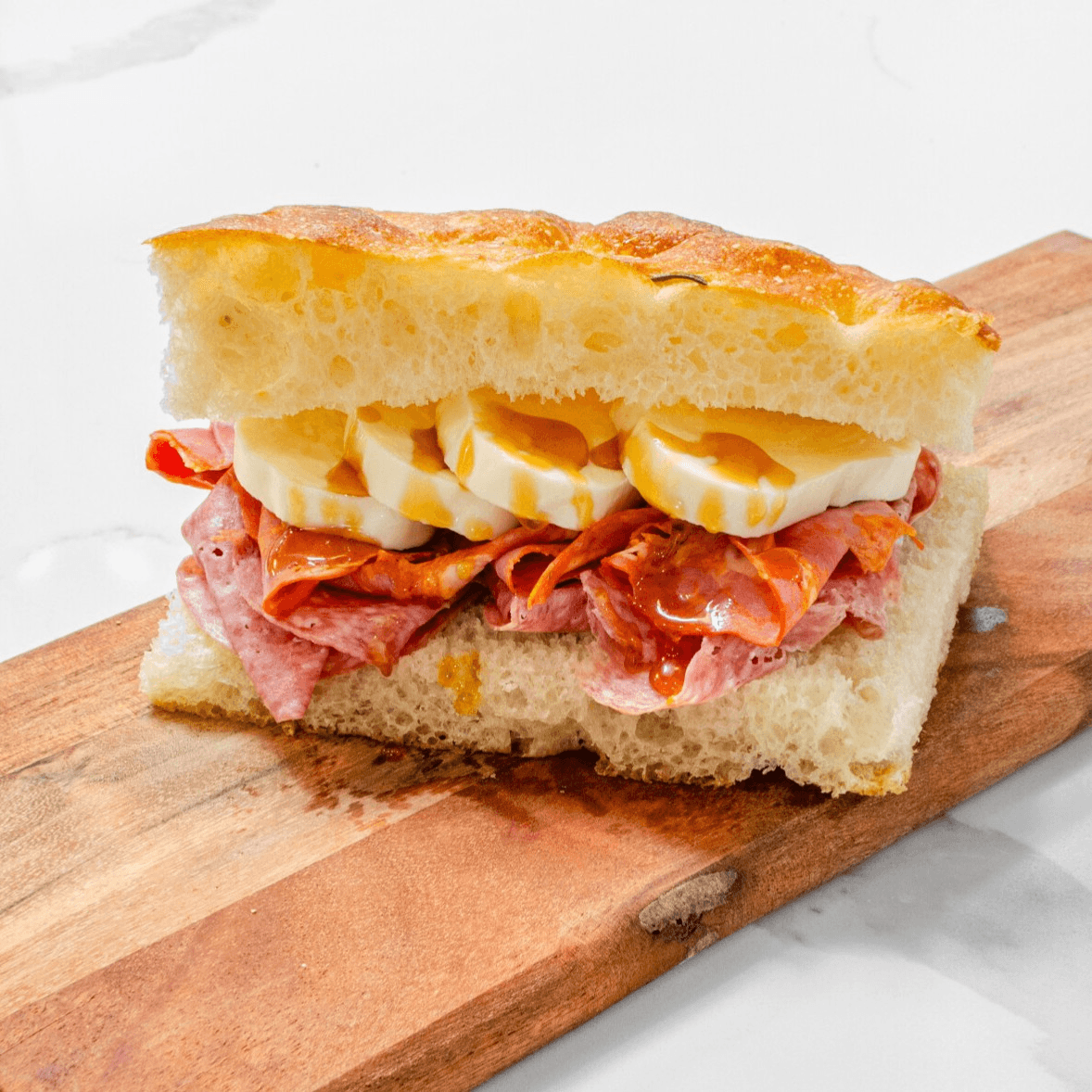 3am in Rome Toasted Sandwich.