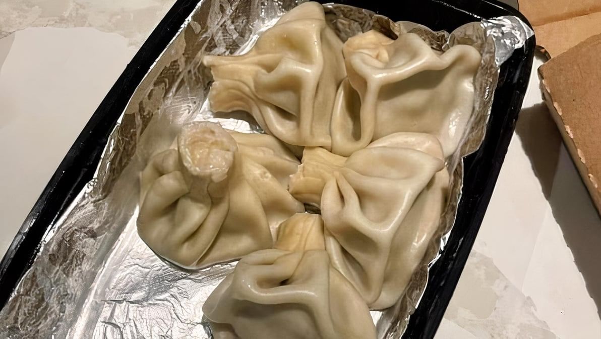 Khinkali (5 Piece) with Meat.