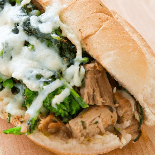 Banh Mi Heo Quay (Roasted Pork Sandwich).