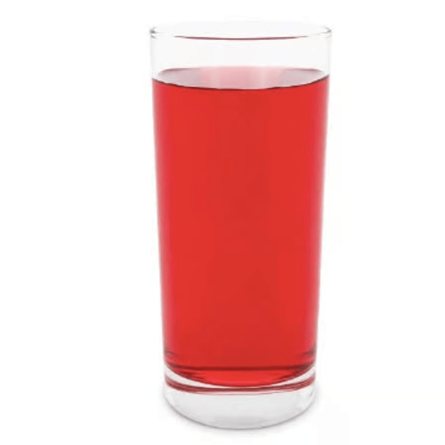Cranberry juice.