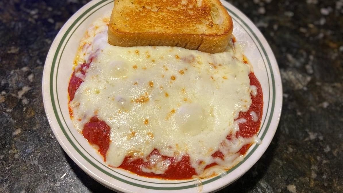Ricotta Manicotti.
