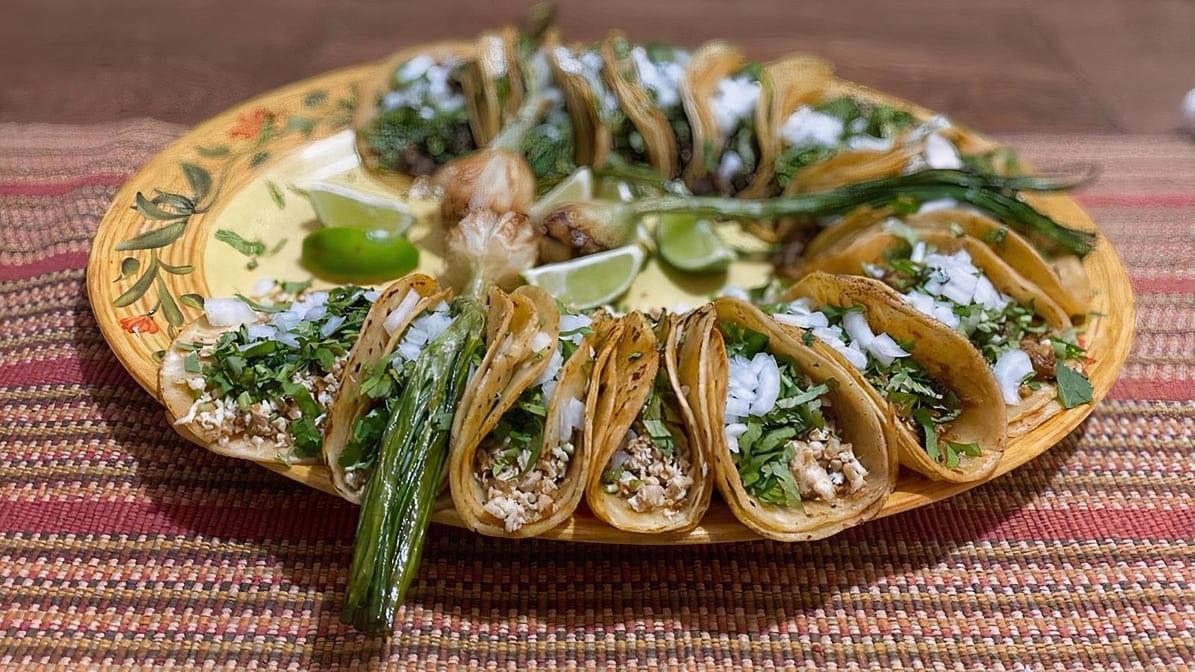 Tacos (15) Tres Tipos De Carne.