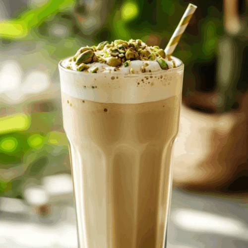 IC PISTACHIO LATTE.