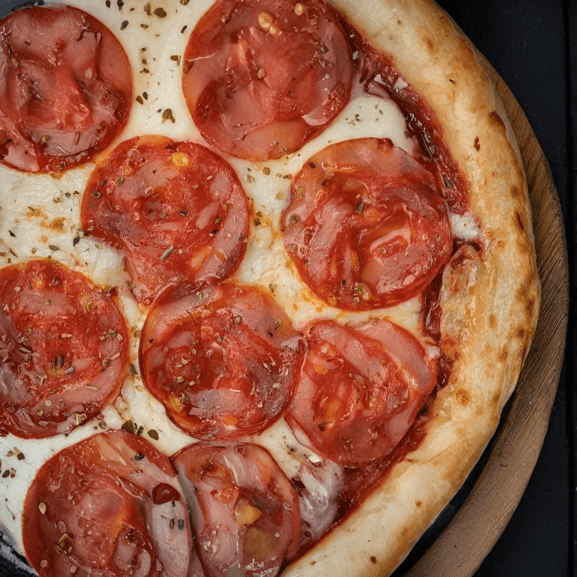 Kids Pepperoni Pizza.