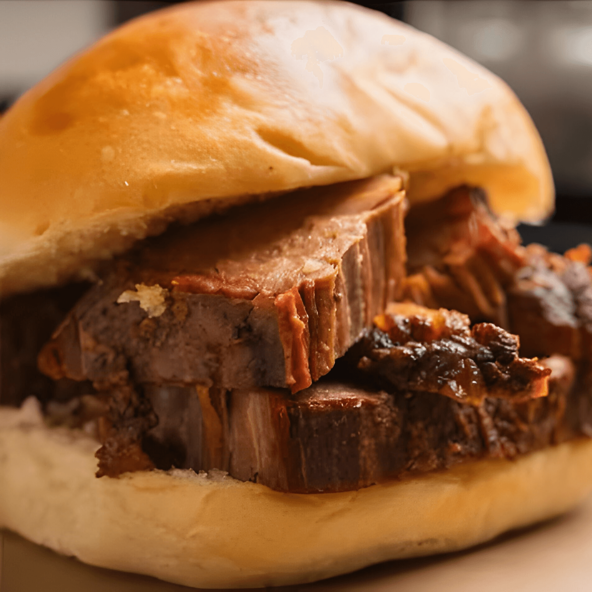 Brisket Sandwich.