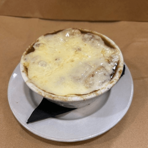 French Onion Soup.