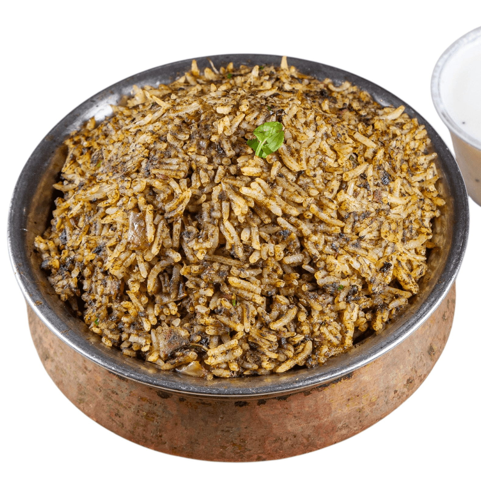 Palak Biryani.