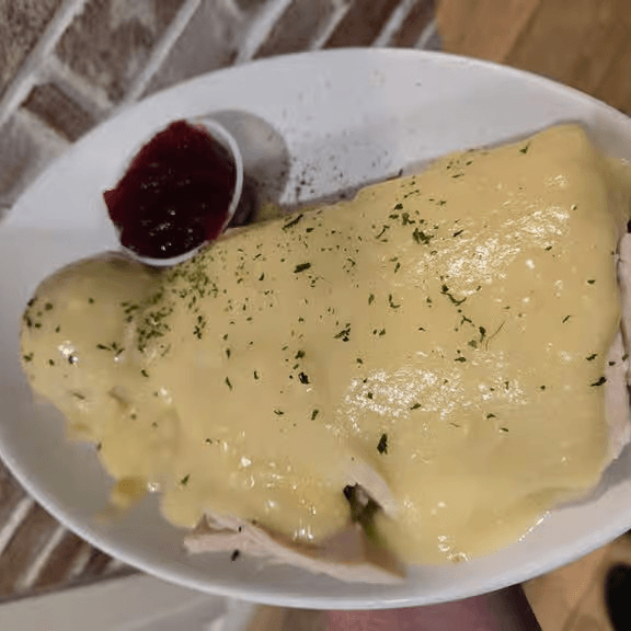 Roast Turkey Dinner.