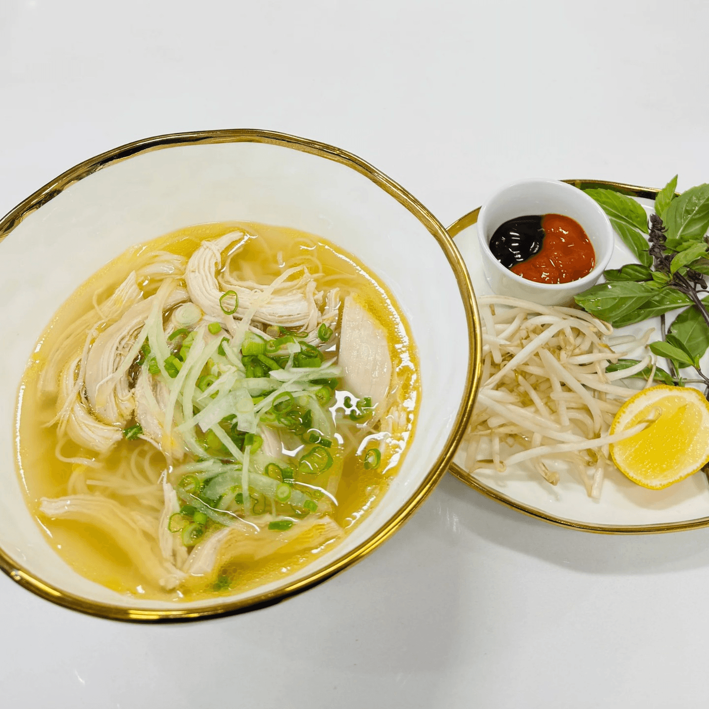 Try Our Signature Entree Homemade Chicken Pho