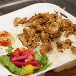 Chicken shawarma.