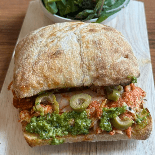 Mediterranean Sandwich.