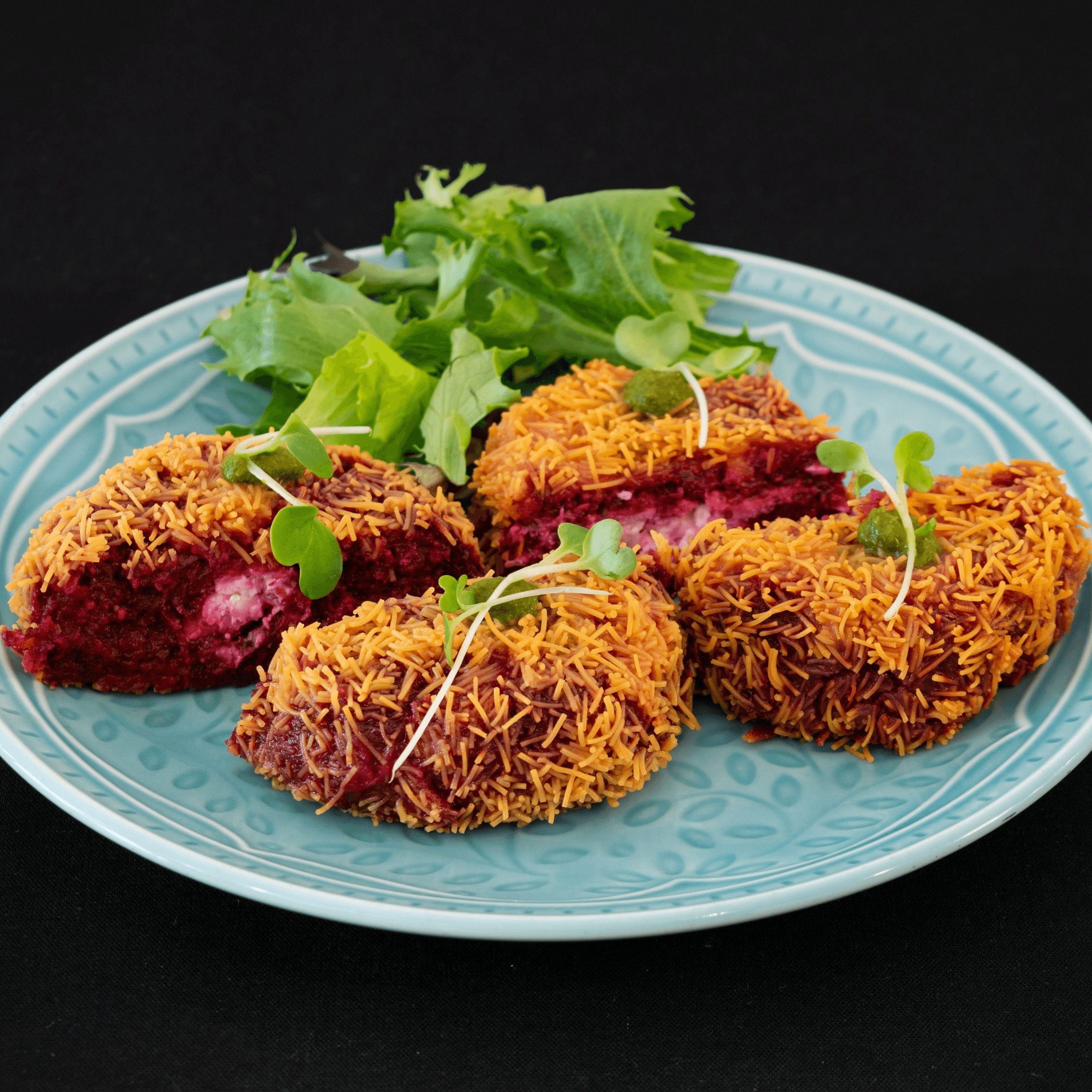 Beetroot Tikki.