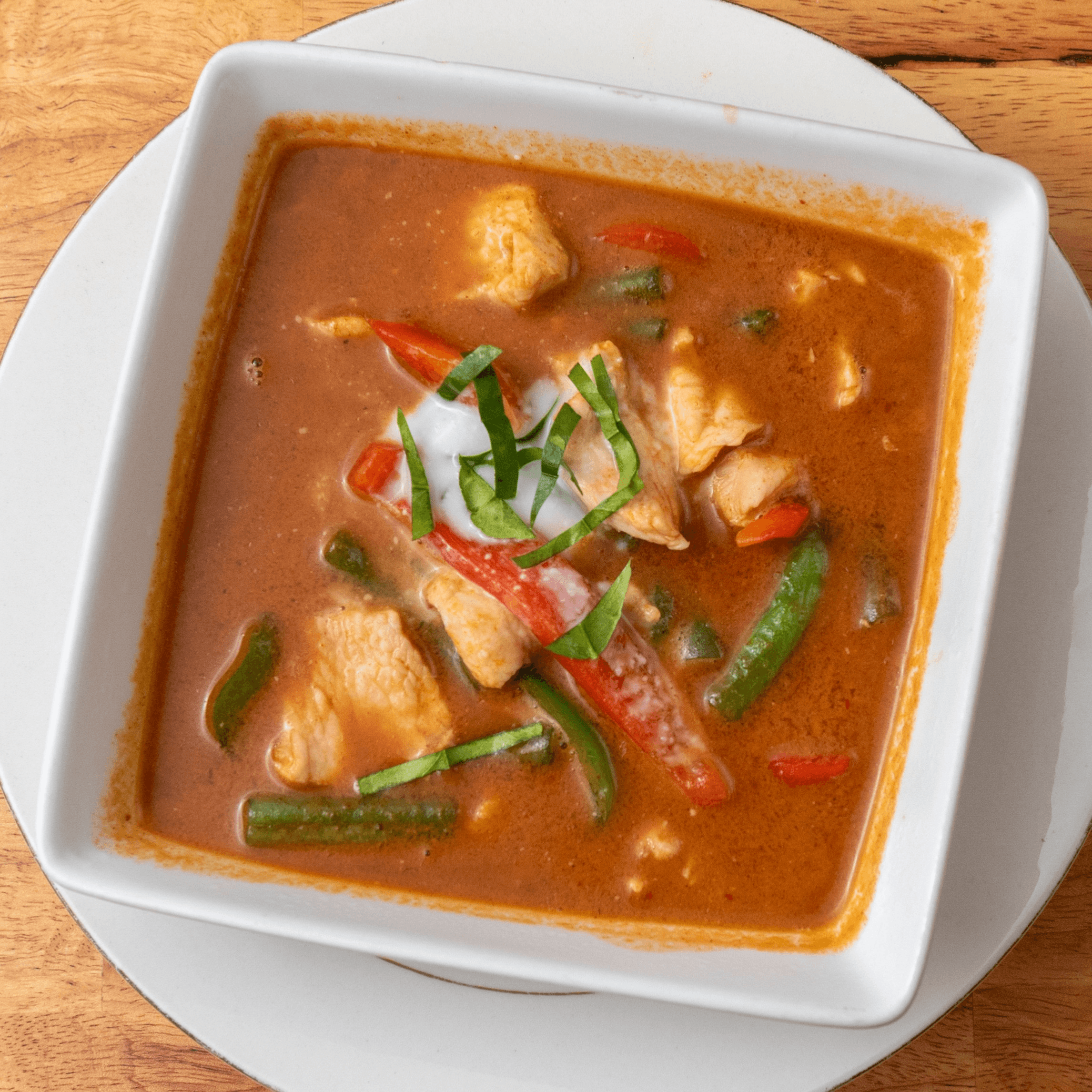 Red curry.
