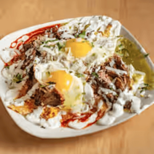 Supreme Chilaquiles Plate.