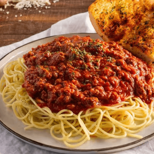 Spaghetti Meat Sauce.