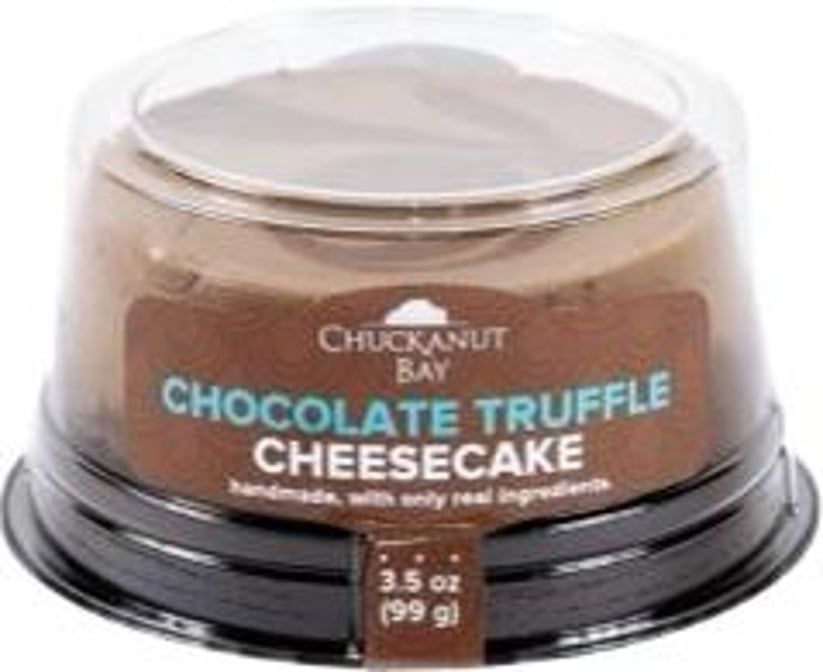 Personal Chocolate Truffle Cheesecake.