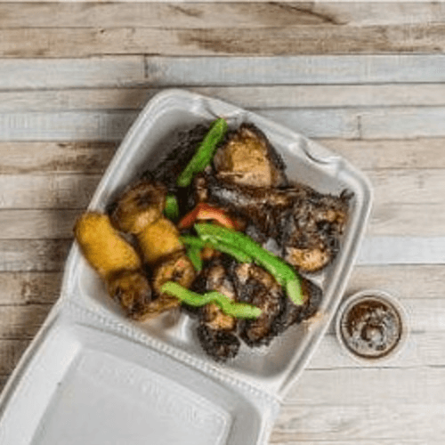 Jerk Chicken Dark (Meat-Plate Only).