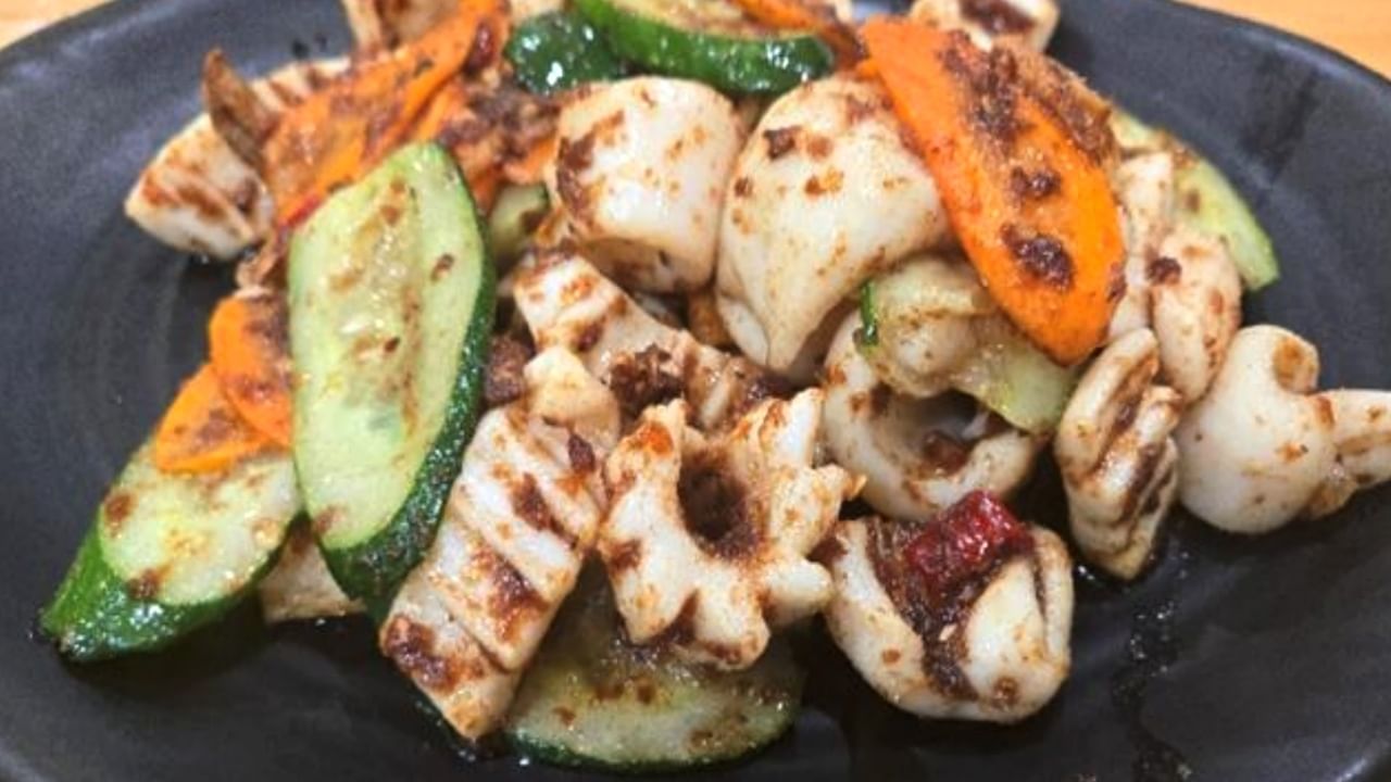 Sha Cha Squid 沙茶鱿鱼.