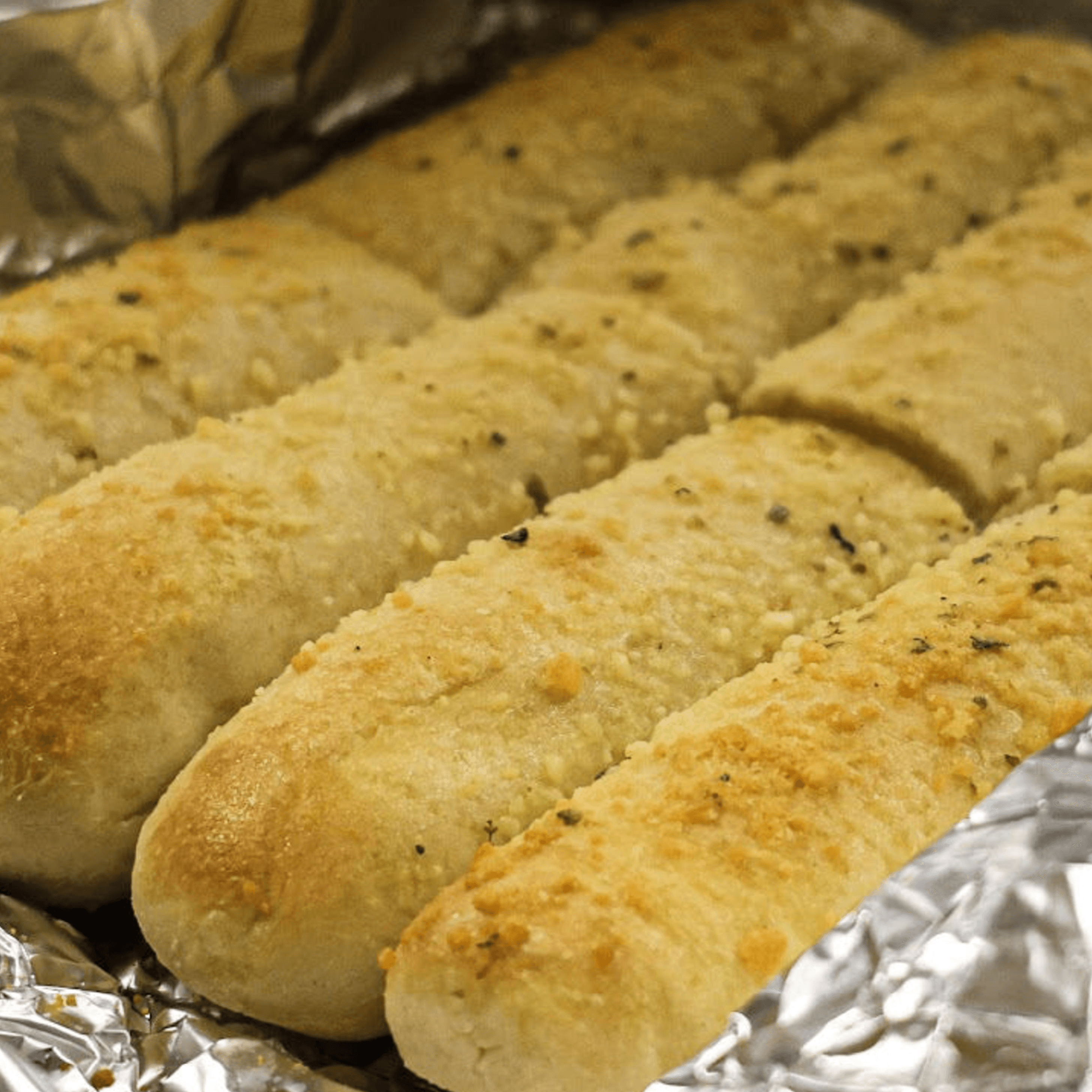 Breadsticks with Garlic & Parm.